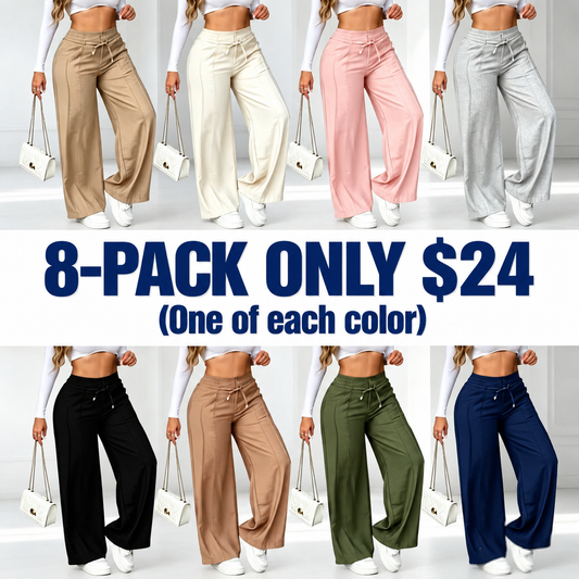 Women's Wide Leg Casual Pants